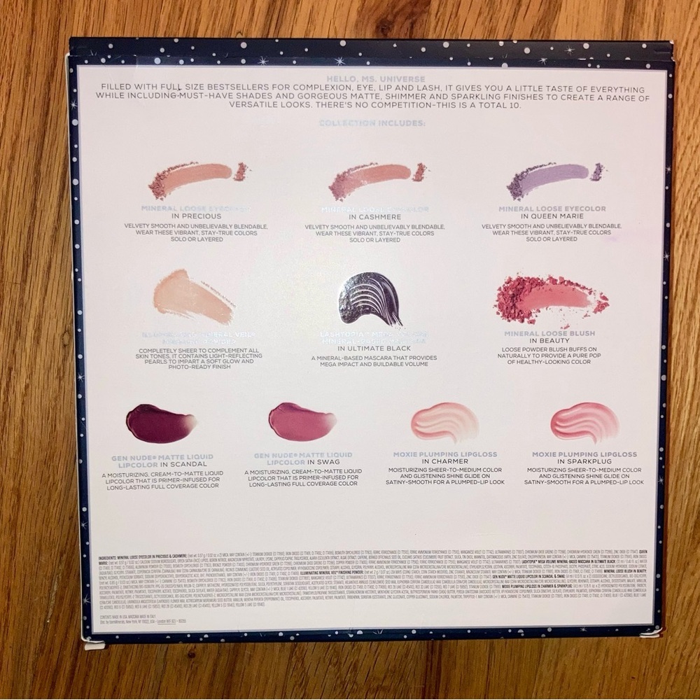 BareMinerals Solar Spectrum 10 pc Full Size -Full Face Makeup Set  NIB - Picture 2 of 2